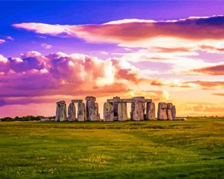 Stonehenge Historical Landmark diamond painting