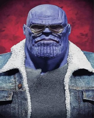 Stylish Thanos diamond painting