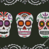 Sugar Skulls diamond painting