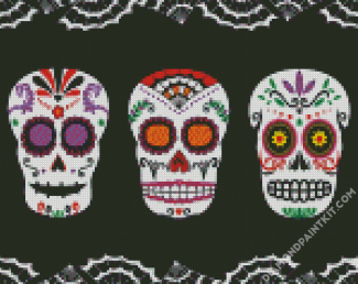 Sugar Skulls diamond painting