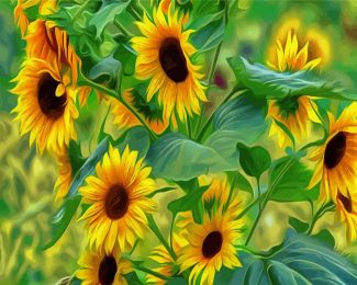 Sunflowers Art diamond painting