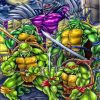 Super Shredder And Ninja Turtles Diamond painting