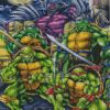 Super Shredder And Ninja Turtles Diamond painting