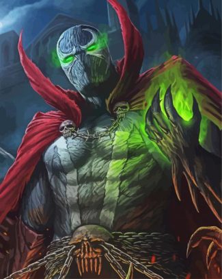 Supervillain Spawn diamond painting