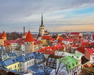 Tallinn Patkuli Viewing Platform diamond painting