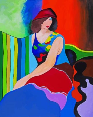 Tarkay Woman diamond painting