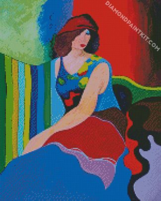 Tarkay Woman diamond painting