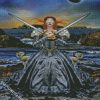 Tarot Two Of Swords diamond painting