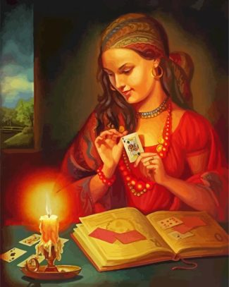 The Tarot Reader diamond painting