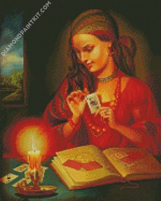 The Tarot Reader diamond painting