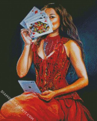 Tarot Woman diamond painting