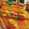 Tatsy Sandwich diamond painting