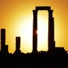 Temple Of Hercules Amman Silhouette diamond painting