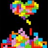 Tetris Art Heart diamond painting