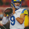 The American Football Quarterback Matthew Stafford diamond painting