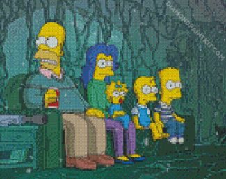 The Simpson diamond painting