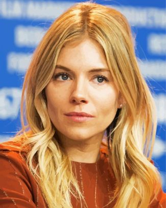 The Beautiful Actress Sienna Miller diamond painting