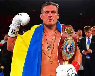 The Boxer Oleksandr Usyk diamond painting