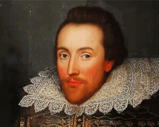 The English Playwright William Shakespeare diamond painting