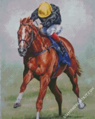 The Horse Race Diamond painting