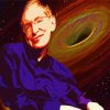 The Legend Stephen Hawking diamond painting