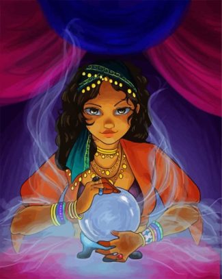 The Tarot Fortune Teller diamond painting