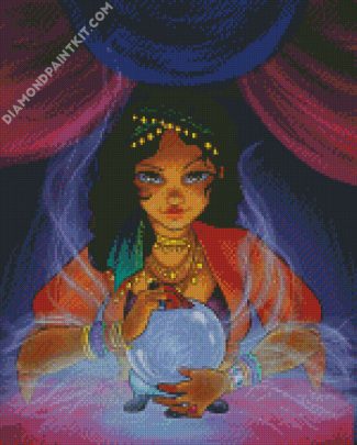 The Tarot Fortune Teller diamond painting