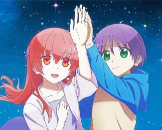 Tonikawa Fly Me To The Moon Anime diamond painting