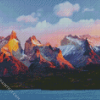 Torres Del Paine National Park Andes diamond painting