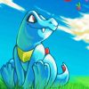 Totodile Art diamond painting