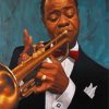 Trumpet Musician Player diamond painting