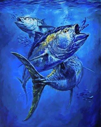 Tuna Fish diamond painting