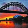 Tyne Bridge diamond painting