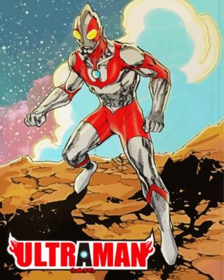 Ultraman Hero diamond painting