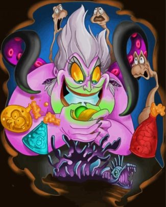 Ursula Disney Villain diamond painting