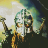 Viking Warrior diamond painting