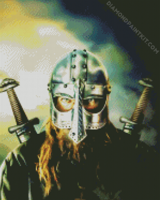 Viking Warrior diamond painting