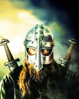 Viking Warrior diamond painting