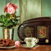 Vintage Coffee And Radio diamond painting