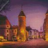 Viru Gate Tallinn Estonia diamond painting