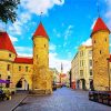 Viru Gate Tallinn Europe diamond painting