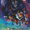 Voltron Legendary Defender Scfi Animation diamond painting