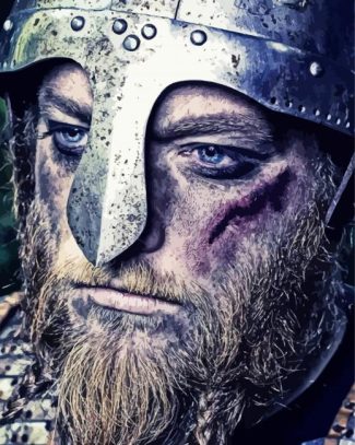 Warrior Viking diamond painting