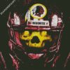 Washington Redskins Skull diamond painting