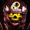 Washington Redskins Skull diamond painting