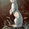 White Stoat diamond painting