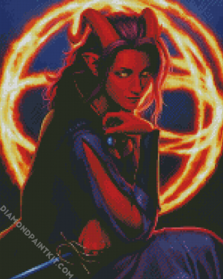 Wizard Devil Lady diamond painting