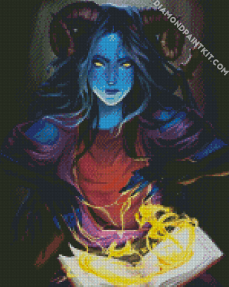 Wizard Lady diamond painting