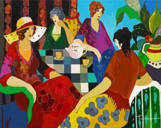 Women By Tarkay diamond painting