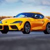 Yellow Supra diamond painting